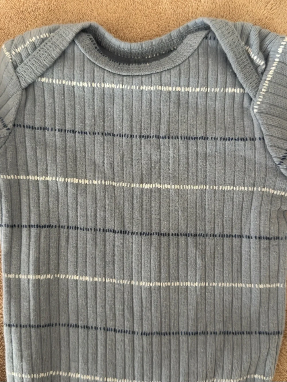 Carter's Long-Sleeve & Short-Sleeve One-Piece Bodysuit Set in Blue Shades